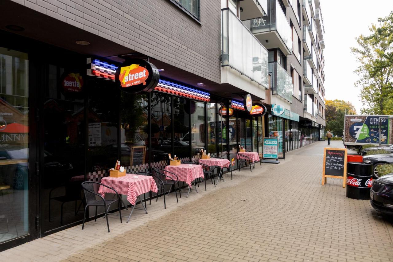 Warsaw Spire Stylish Apartament Luaran gambar